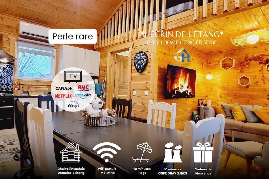 *L'Ecrin De L'Etang* Depaysement Assure Villa Bourbourg Екстериор снимка